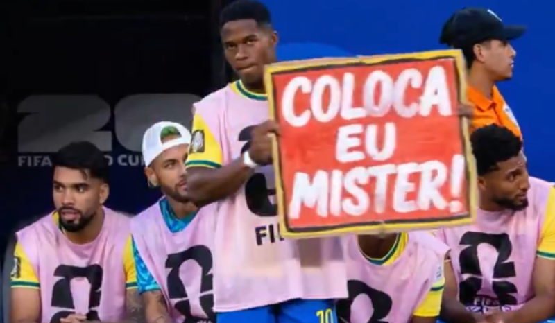 Deve jogar? Vídeo de IA mostra Endrick ‘pedindo’ vaga a Ancelotti e viraliza