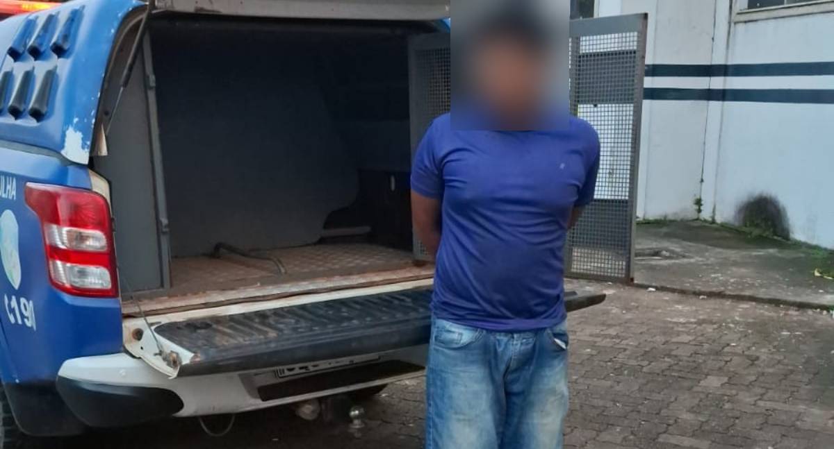 Foragido da Justiça é preso após denúncia de ameaça