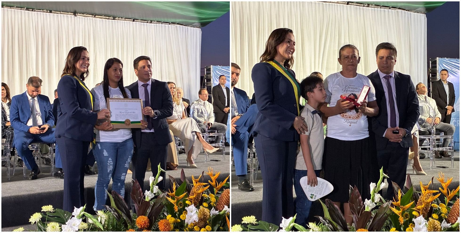 Famílias de vítimas de ataque ao Instituto São José recebem homenagem durante aniversário do Acre