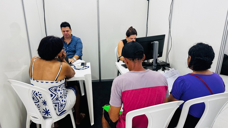 Mutirão do INSS realiza quase mil atendimentos na Cidade Operária, em São Luís