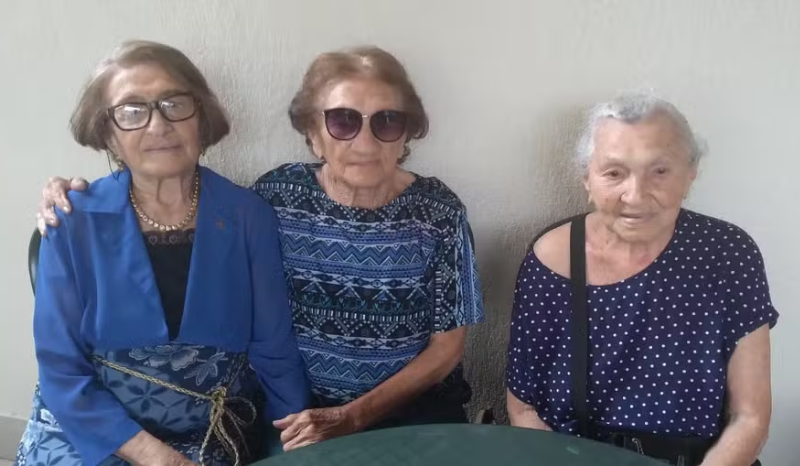 Com 109, 104 e 103 anos, irmãs brasileiras são as mais longevas do mundo