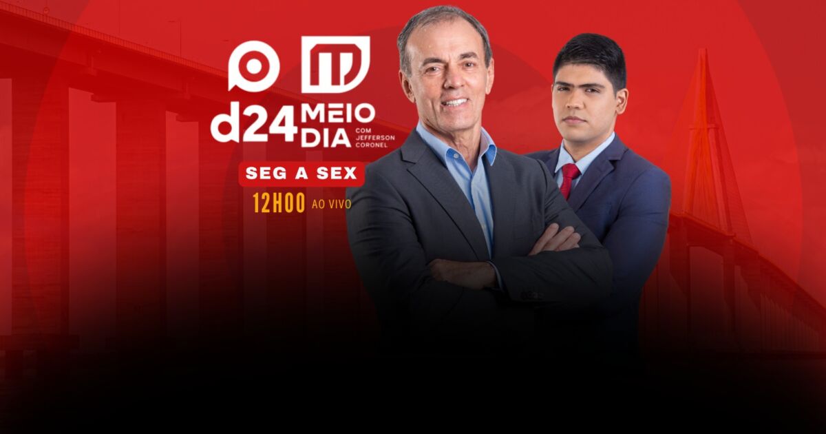 Confira o programa D24 MEIO DIA com Jefferson Coronel desta terça-feira (15)