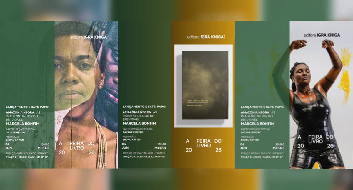 Livro “Amazônia Negra”, de Marcela Bonfim, estreia na Feira do Livro com debate sobre identidade e pertencimento