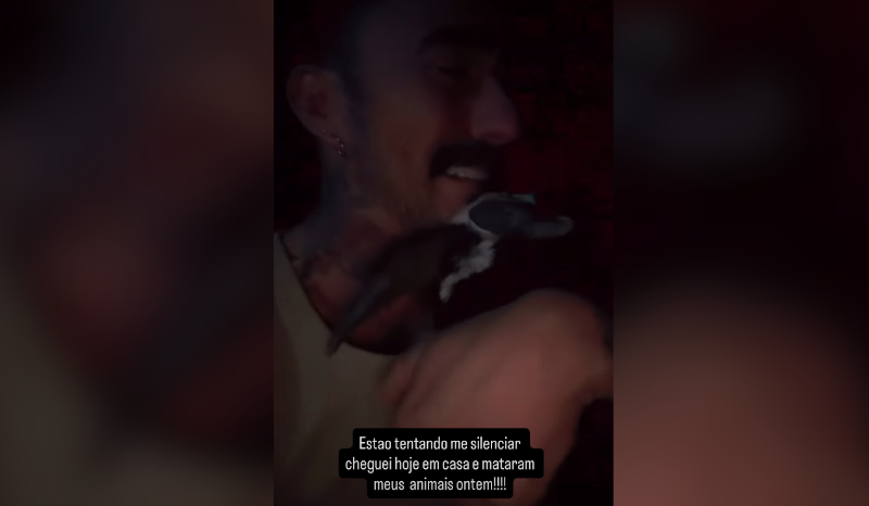 Influencer Mayk Leão após caso de OVNIs: “Mataram meus animais”; VEJA