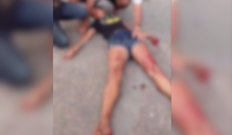 mulher é baleada na Avenida Grande Circular em Manaus
