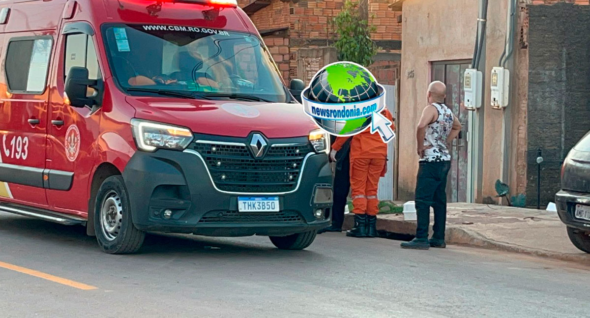 Mulher fica ferida após linha de pipa atingir pescoço e provocar queda de moto em Porto Velho