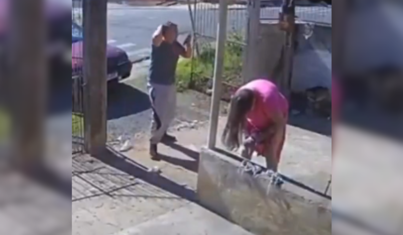 bebê surpreende e nasce no quintal de casa; VEJA