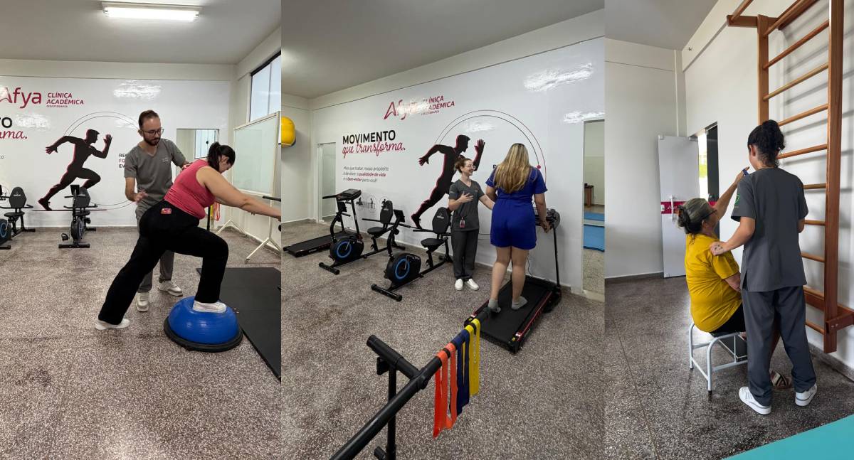 Nova Clínica Escola de Fisioterapia da Afya Ji-Paraná amplia acesso gratuito à reabilitação e fortalece formação acadêmica