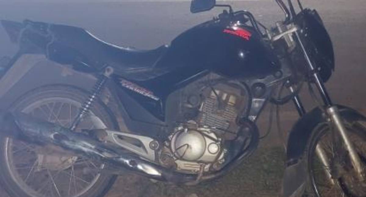 PM recupera moto após roubo na zona leste de Porto Velho