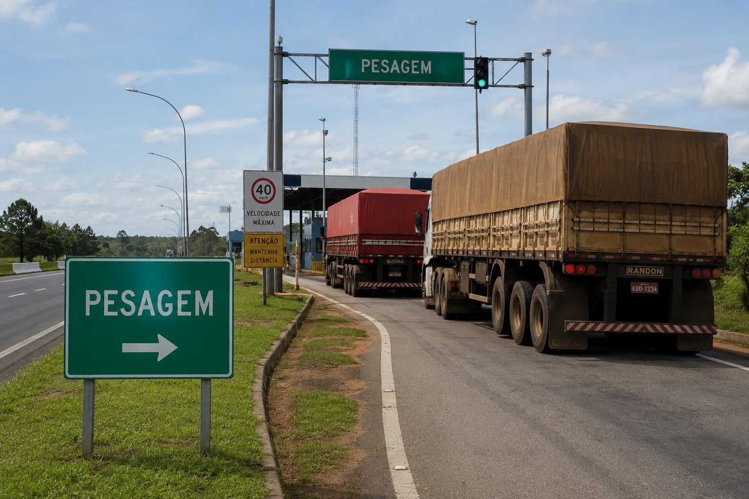 Medida provisória que trata do frete traz mudança na questão da pesagem por eixo de caminhões