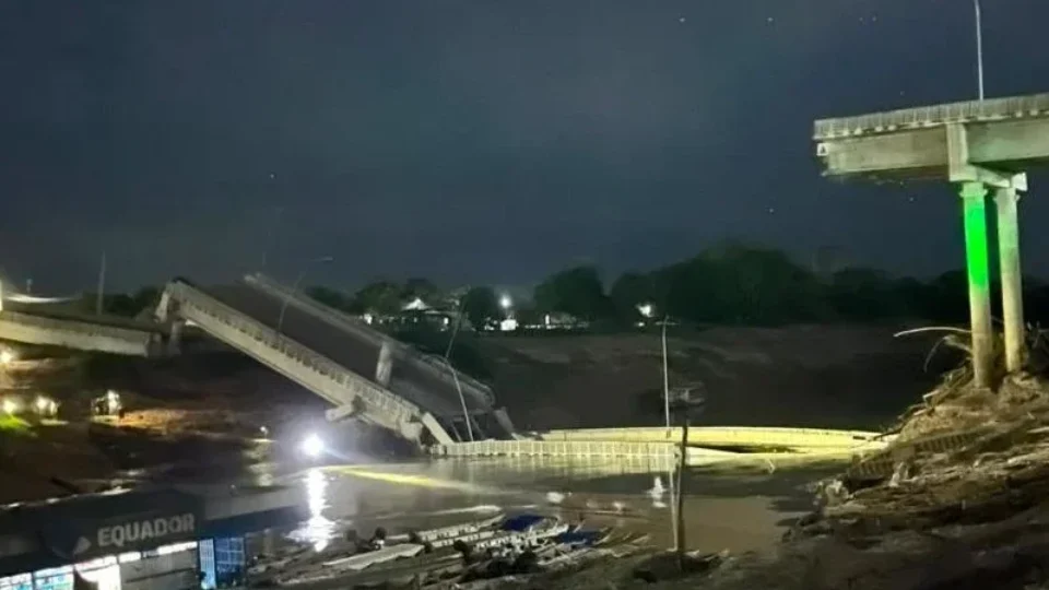 juiz aposentado fazia live momento antes de queda de ponte no Acre