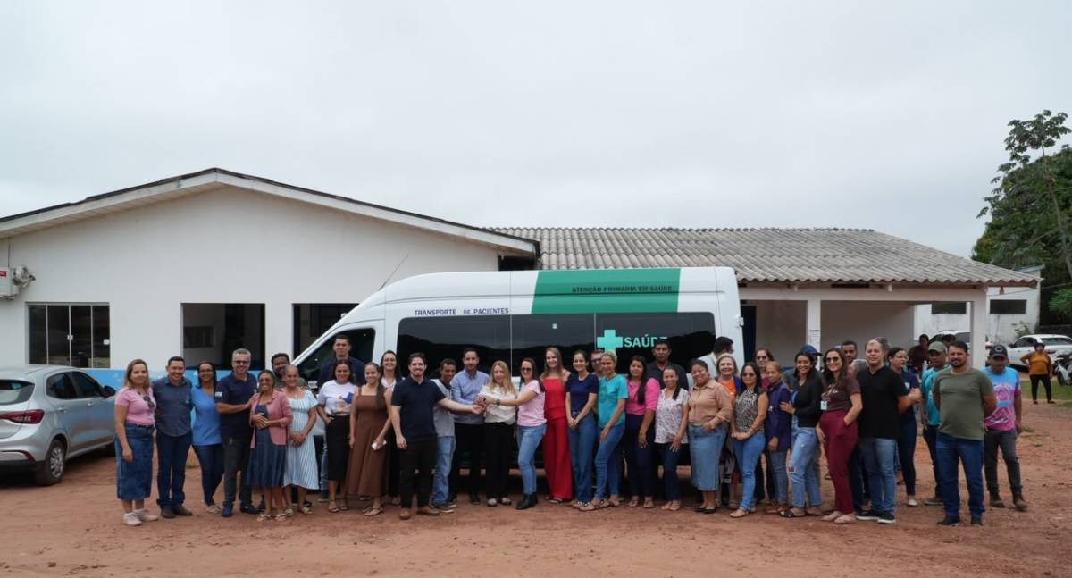 Saúde de Primavera de Rondônia recebe van de R$ 300 mil entregue pela deputada Ieda Chaves