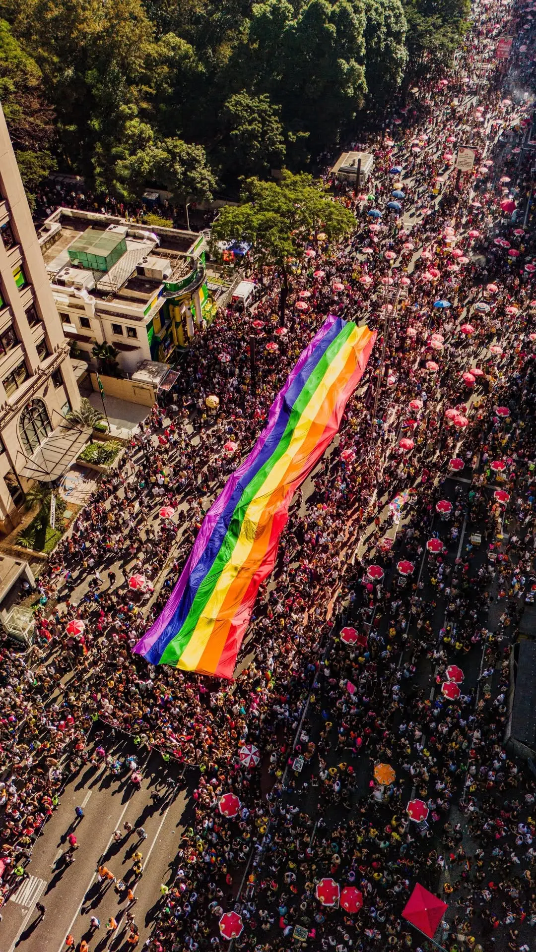 30ª Parada LGBT+ reúne multidão em SP com discursos políticos