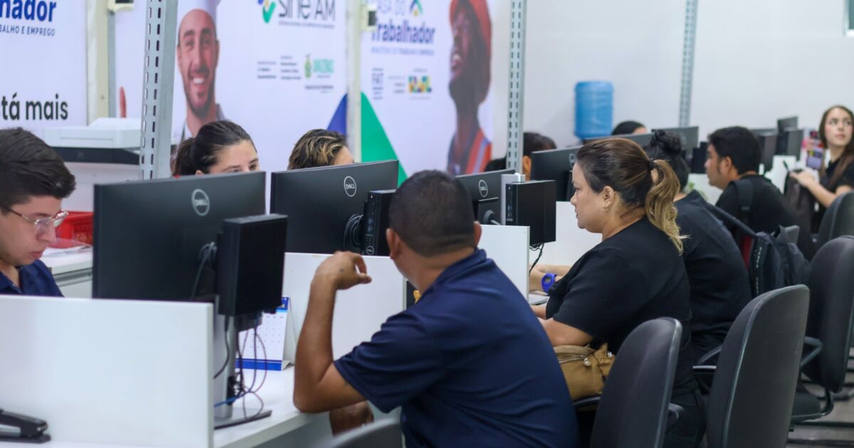 Sine Amazonas divulga 180 vagas nesta segunda-feira