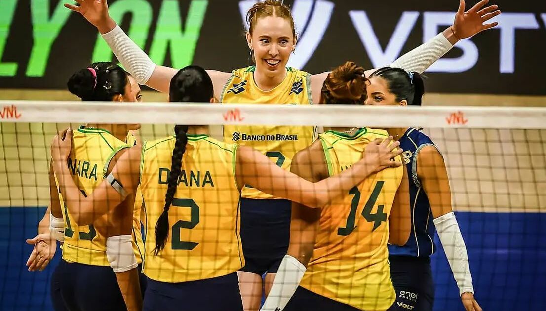 invencibilidade e liderança na Liga Mundial de Vôlei