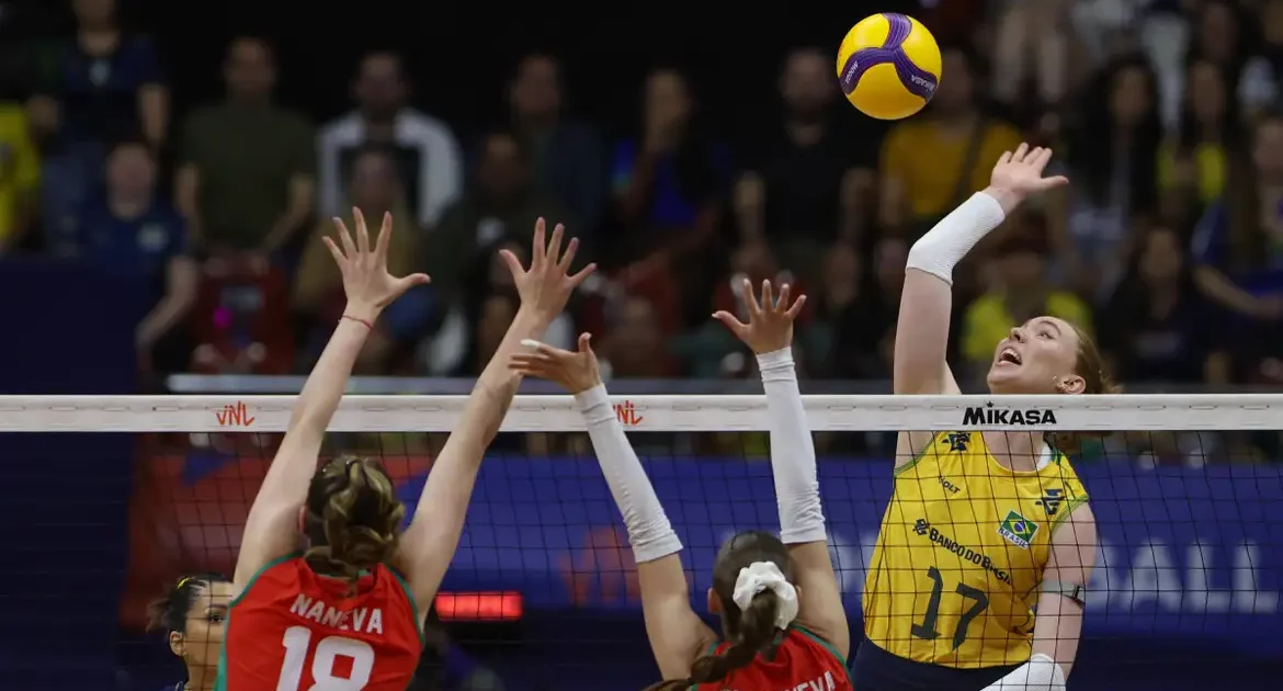 Invicto, Brasil enfrenta campeãs olímpicas na Liga das Nações de Vôlei